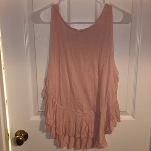 Free People Pink Shirt